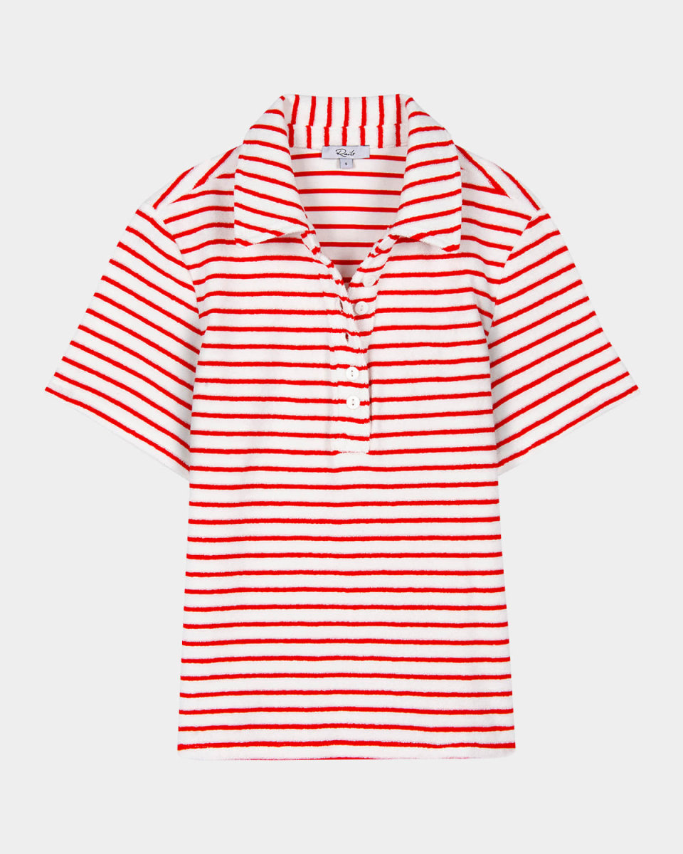 Naveli Striped Polo